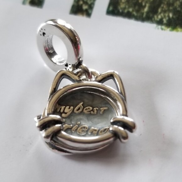 Pandora My Pet Cat Enamel Dangle Charm - Picture 4 of 10